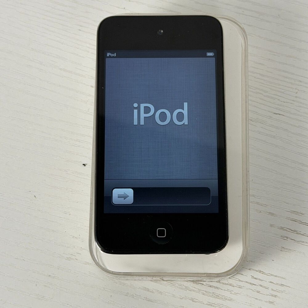 Apple iPod Touch 4th Gen 16GB A1367 w Box Purple Belkin Case For Parts or Repair